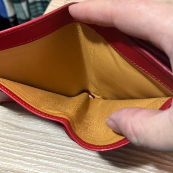 Gucci Vintage Horsebit Red Leather Wallet - Picture 8 of 13